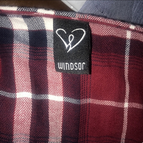 Flannel Shift Dress - Picture 2 of 5